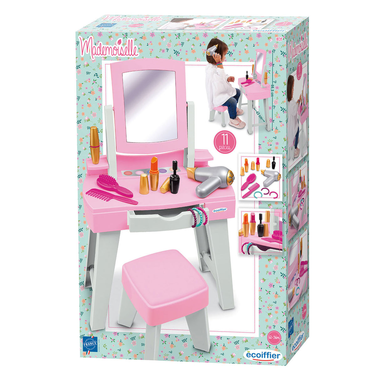 Ecoiffier Mademoiselle My first dressing table