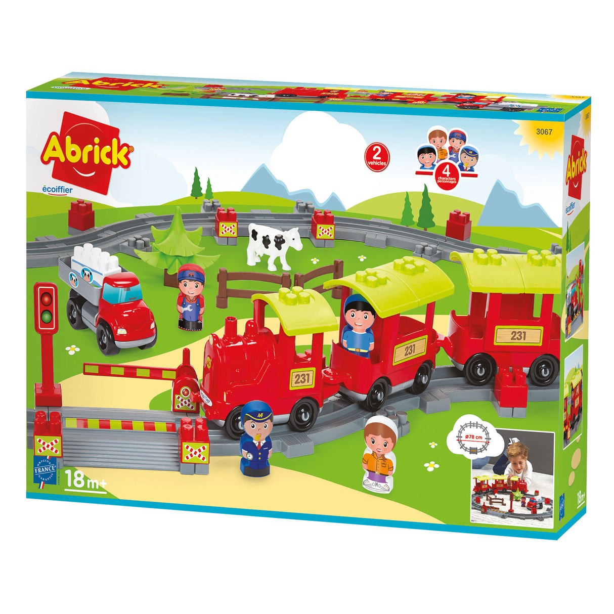 Abrick Trainset