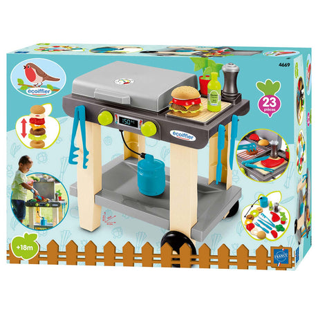 Ecoffier Ecoiffier – Plancha-Spielgrill – 18 Monate – 2 Räder