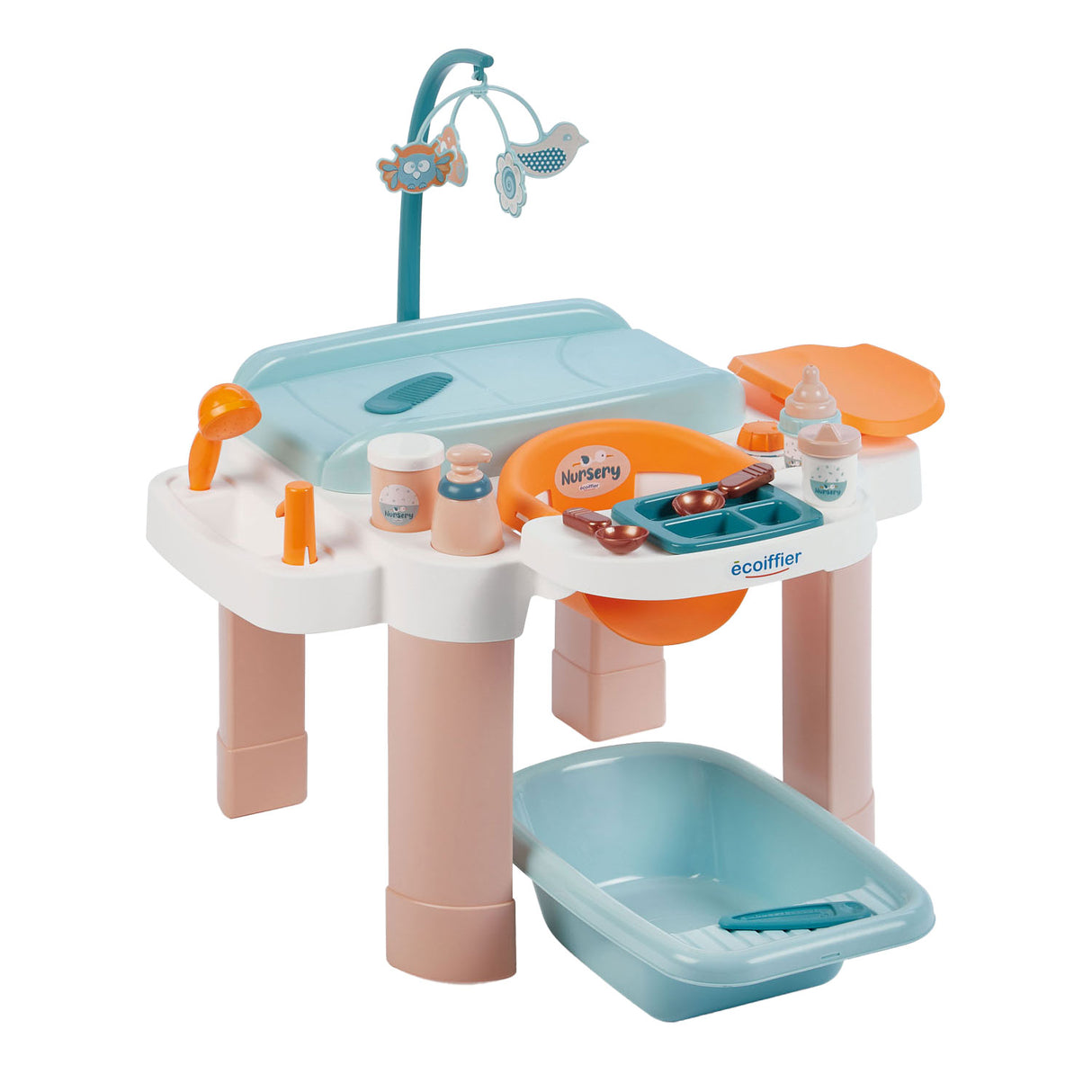 Ecoiffier Care Table with Bath, 13dlg.