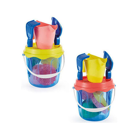 Ecoiffier Bucket Set mit Kuchen Sandformen, 9dlg.