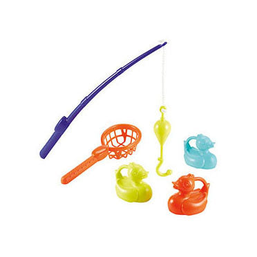 Ecoiffier Angelspiel Enten mit Kescher – 5 Stück.