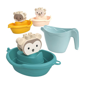 Abrick Ecoiffier BB Badeboote Tiere mit Gießkanne - 7 Stk.