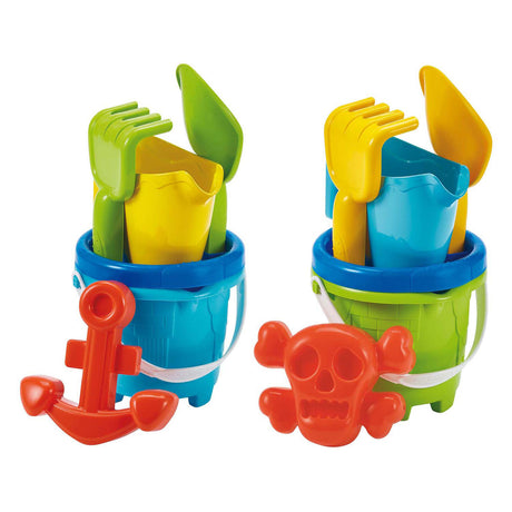 Écoiffier ecoiffier Eimerset Pirat mit Zubehör – 6-teilig.