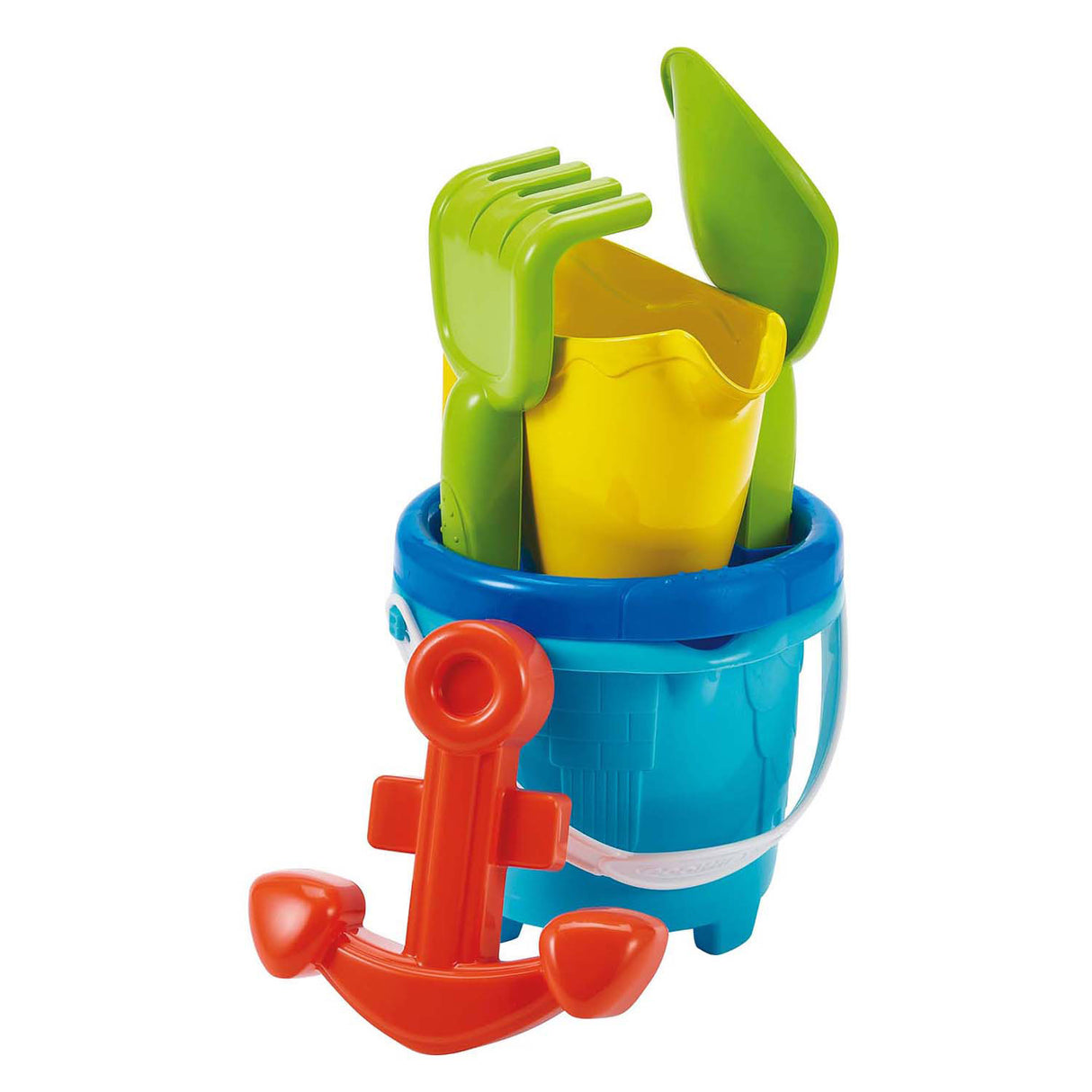 Ecoiffier Bucket Set Pirate con accesorios, 6dlg.