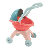 Ecoiffier nursery poppenwagen pastel