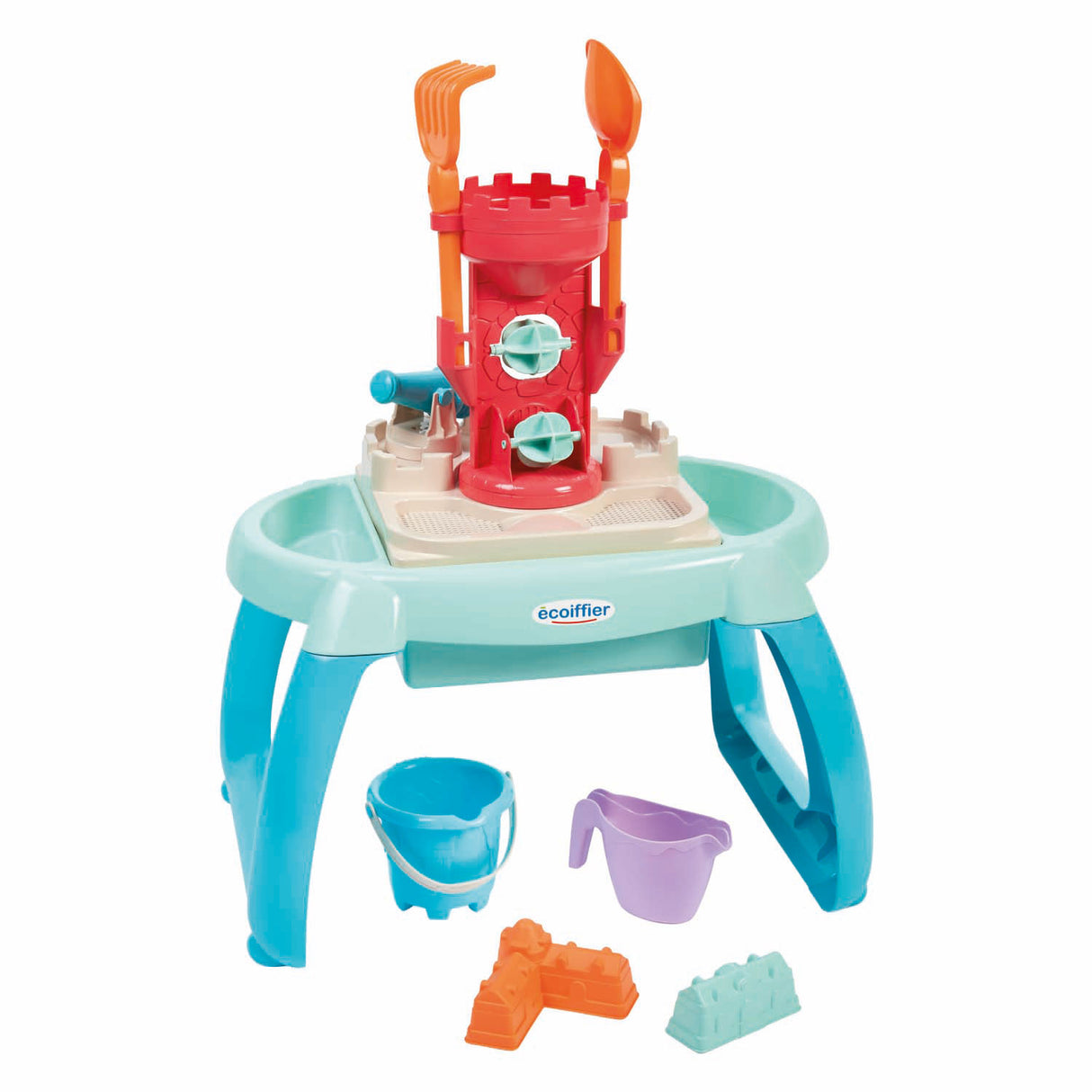 Ecoiffier Sand- und Wassertisch - 9 Stk.