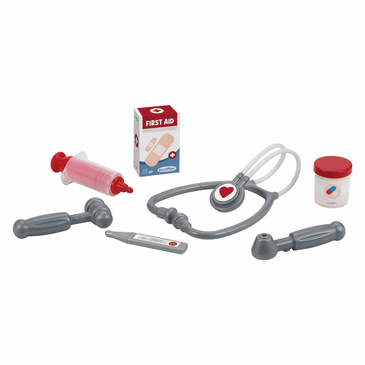 Ecoiffier Arztkoffer - 7-teilig.