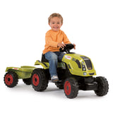 Smoby Tractor Claas med trailer