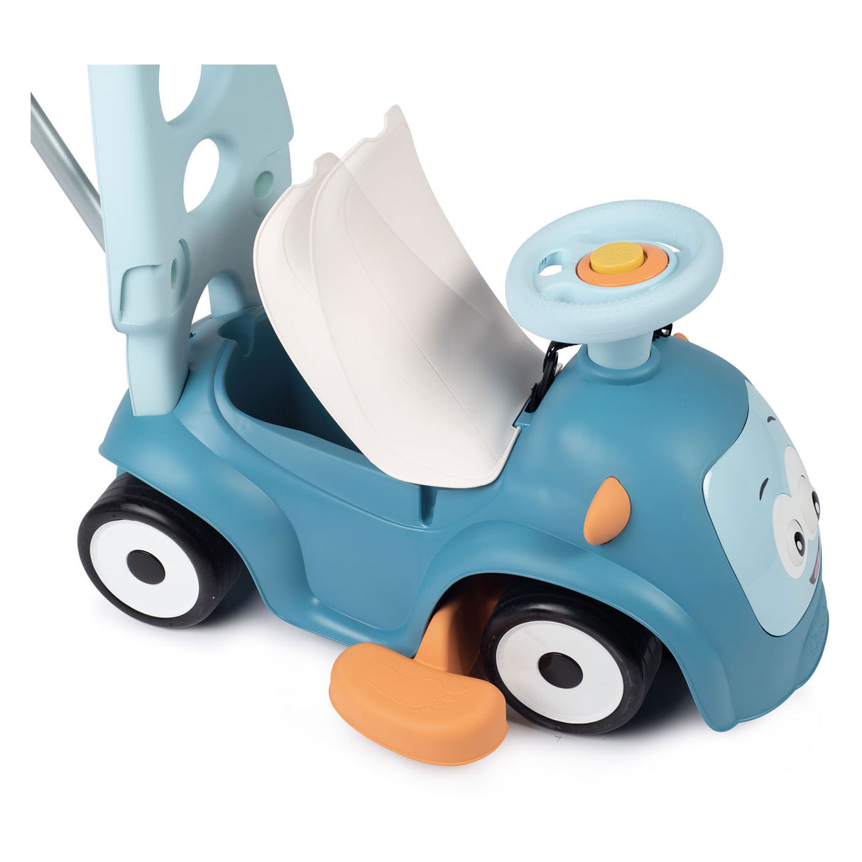 Smoby Maestro Ride sur la voiture de marche bleue