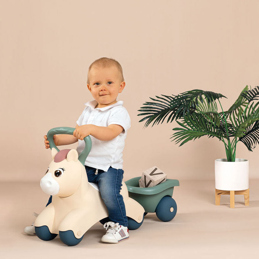 Smoby Little Baby Pony walking car