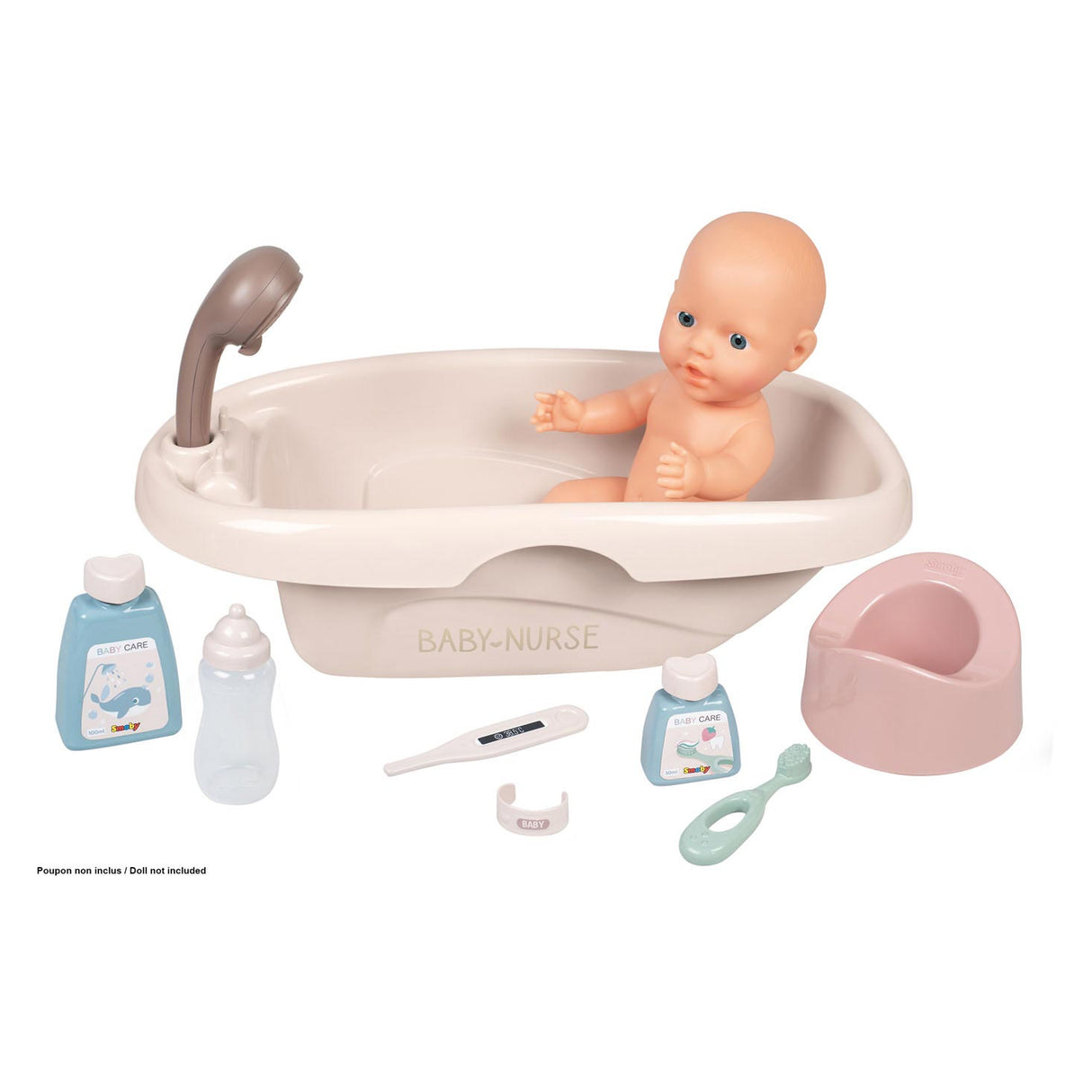 Smoby Baby Schwesterbad mit Accessoires, 8dlg.