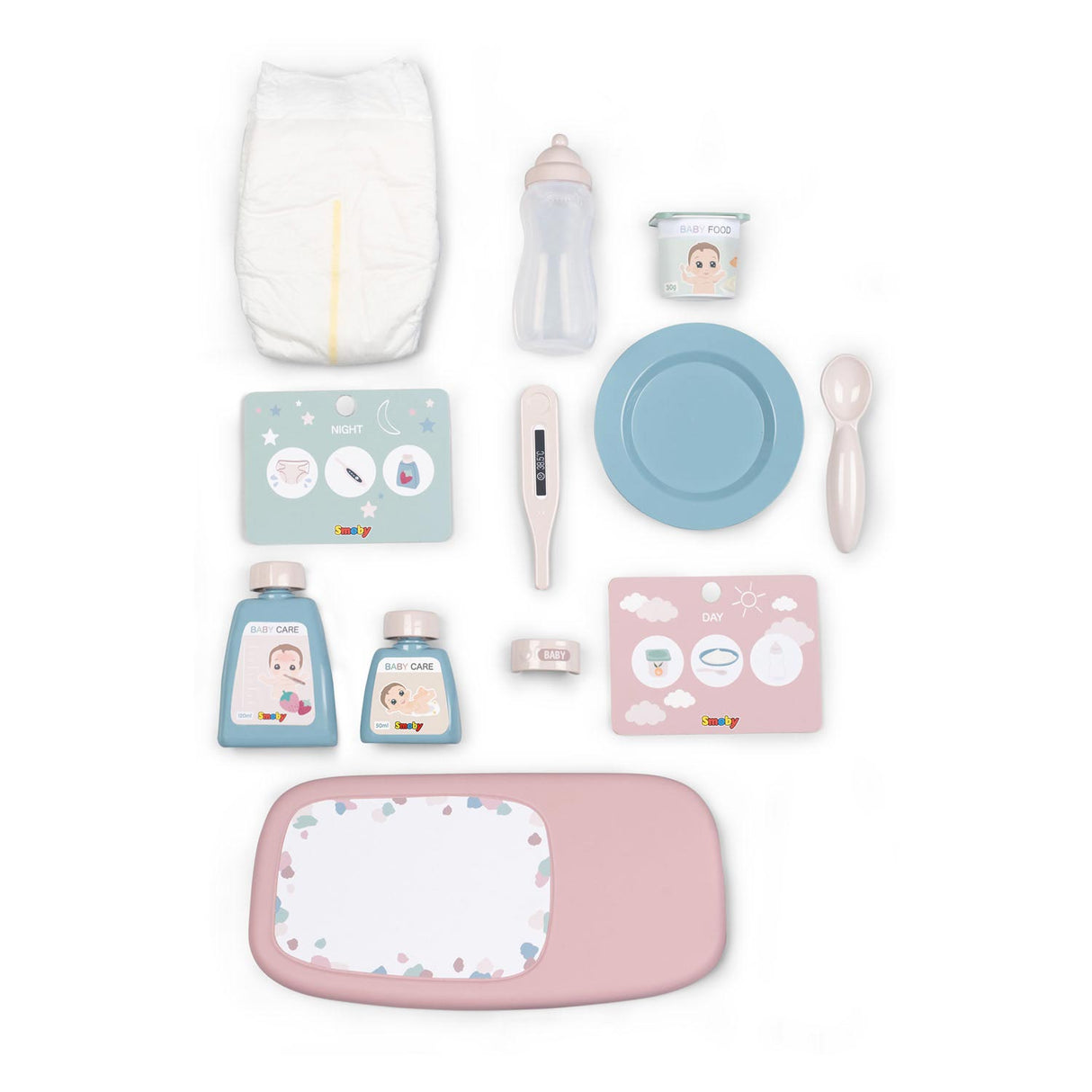 Smoby - Baby Nurse Care Set 8DLG.