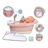 Smoby Baby Nurse Bath z funkcjami i akcesoriami 3DLG.