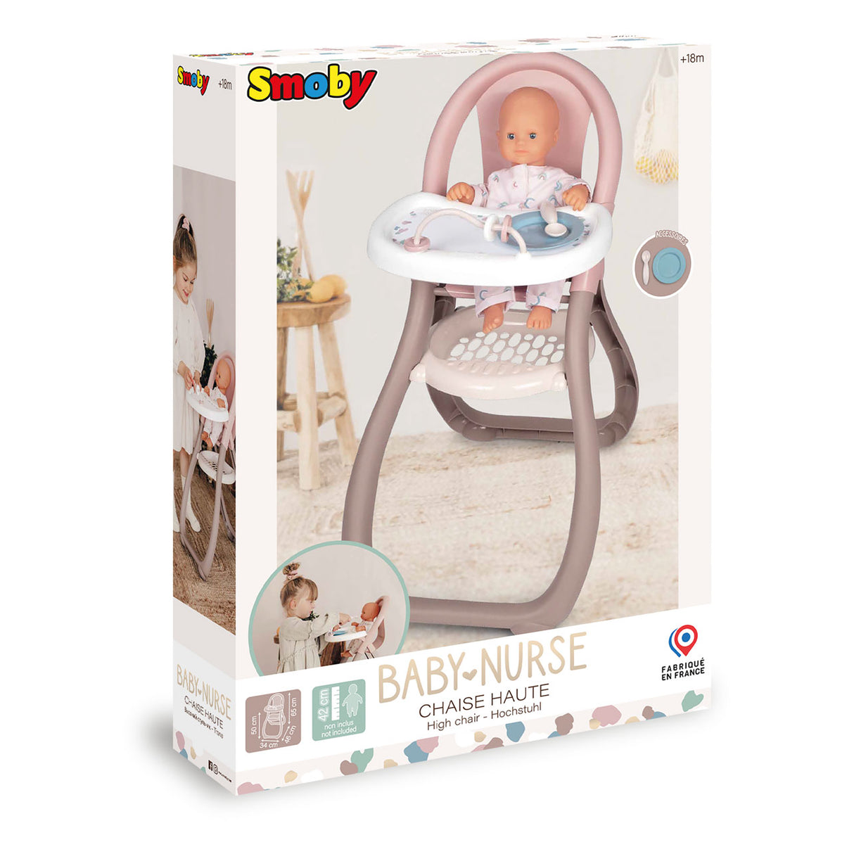 Smoby - Baby Nurse Babystoel