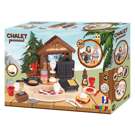 Smoby Winter Chalet med tillbehör 30dlg.