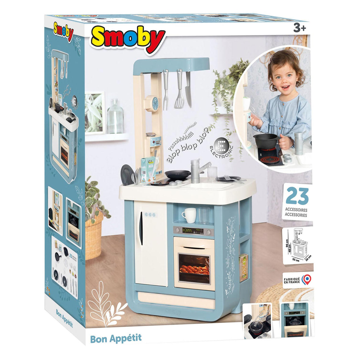 Smoby Bon Appetit Kitchen 23dlg.