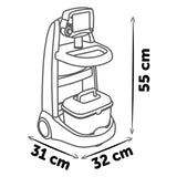 Smoby Elektronische Doktertrolley