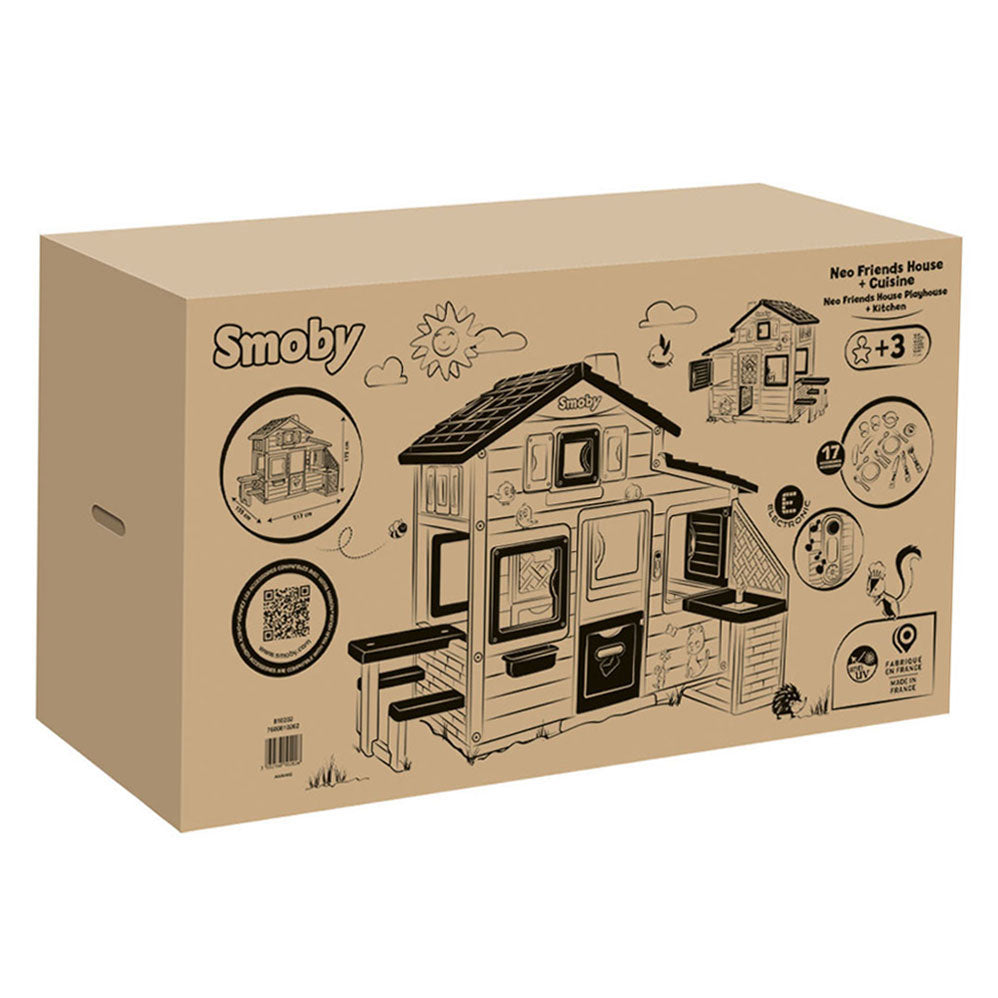 Smoby Neo Freunde Speelhuis mit Außenküche