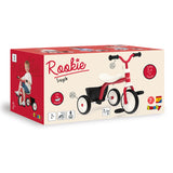 Smoby rookie trike trehjulssykkel