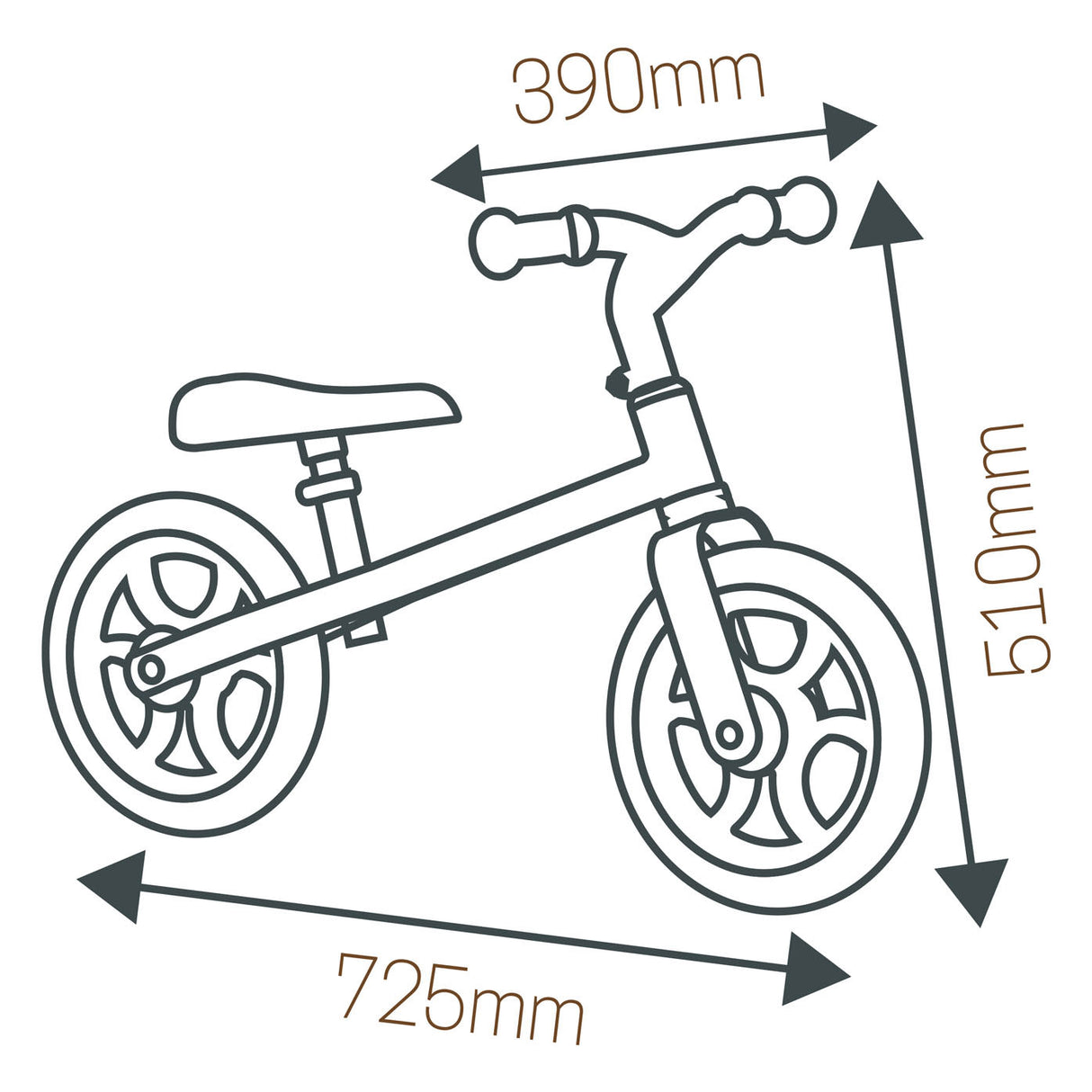 Smoby første sykkel rasefiets