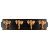 Ootb Holzgarderobe Elefant ca. 48x11x5,5cm