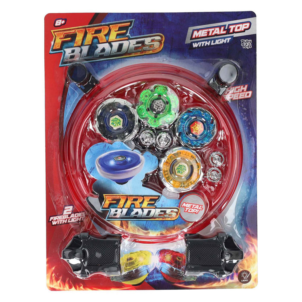 Fireblade stadion met 4 battle tops