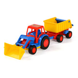 Cavallino Toys Cavallino Basics Traktor med spade og trailer