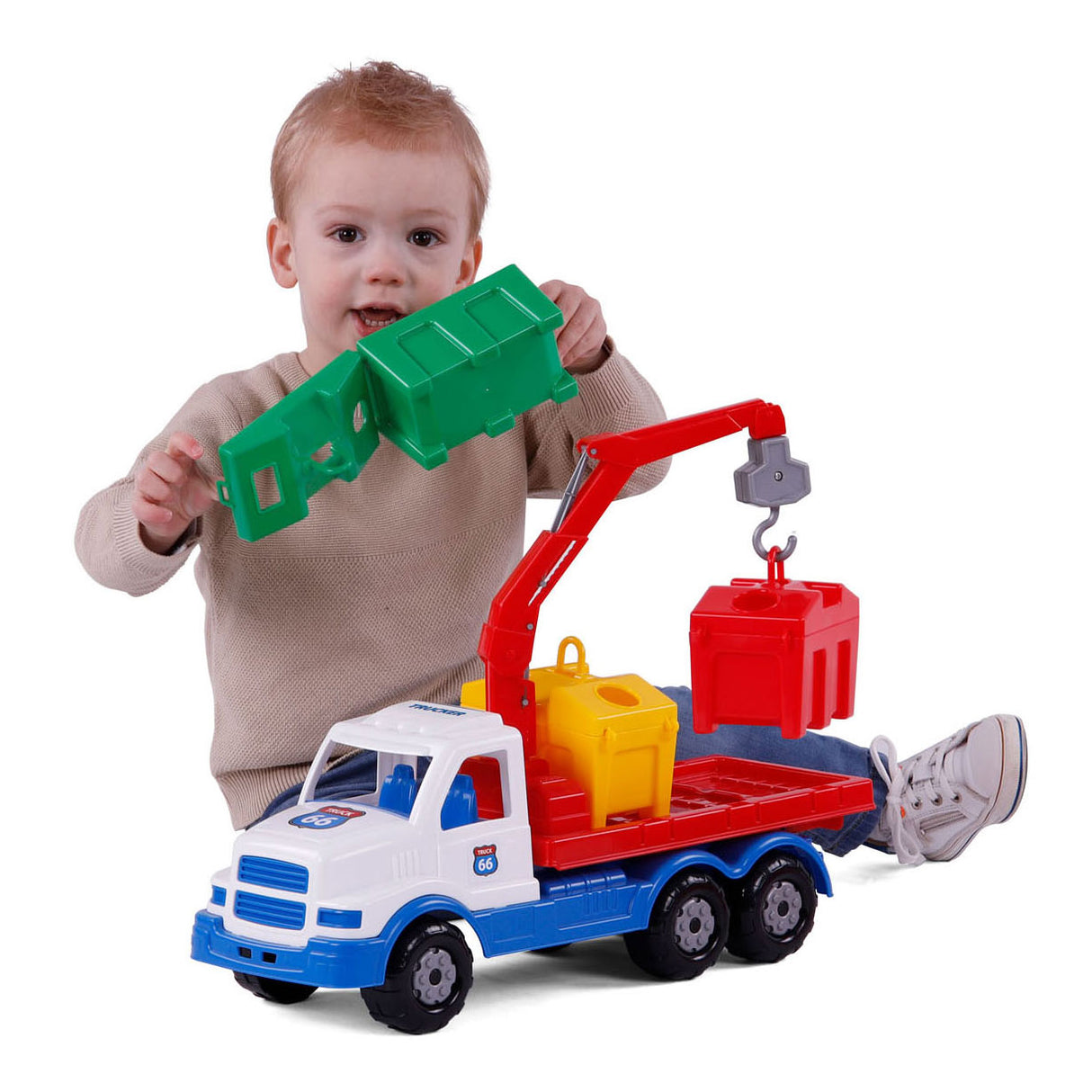 Cavallino Toys Cavallino XL Torpedo container truck, 47cm