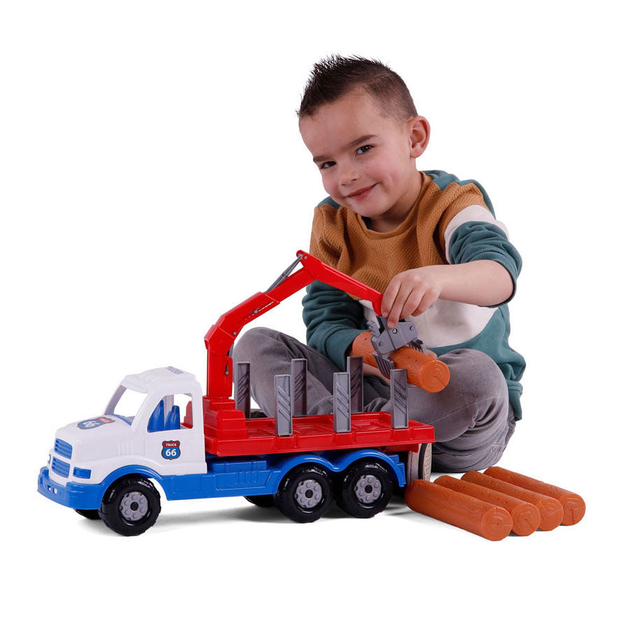 Cavallino Toys Cavallino XL Torpedo wood truck, 47.5 cm