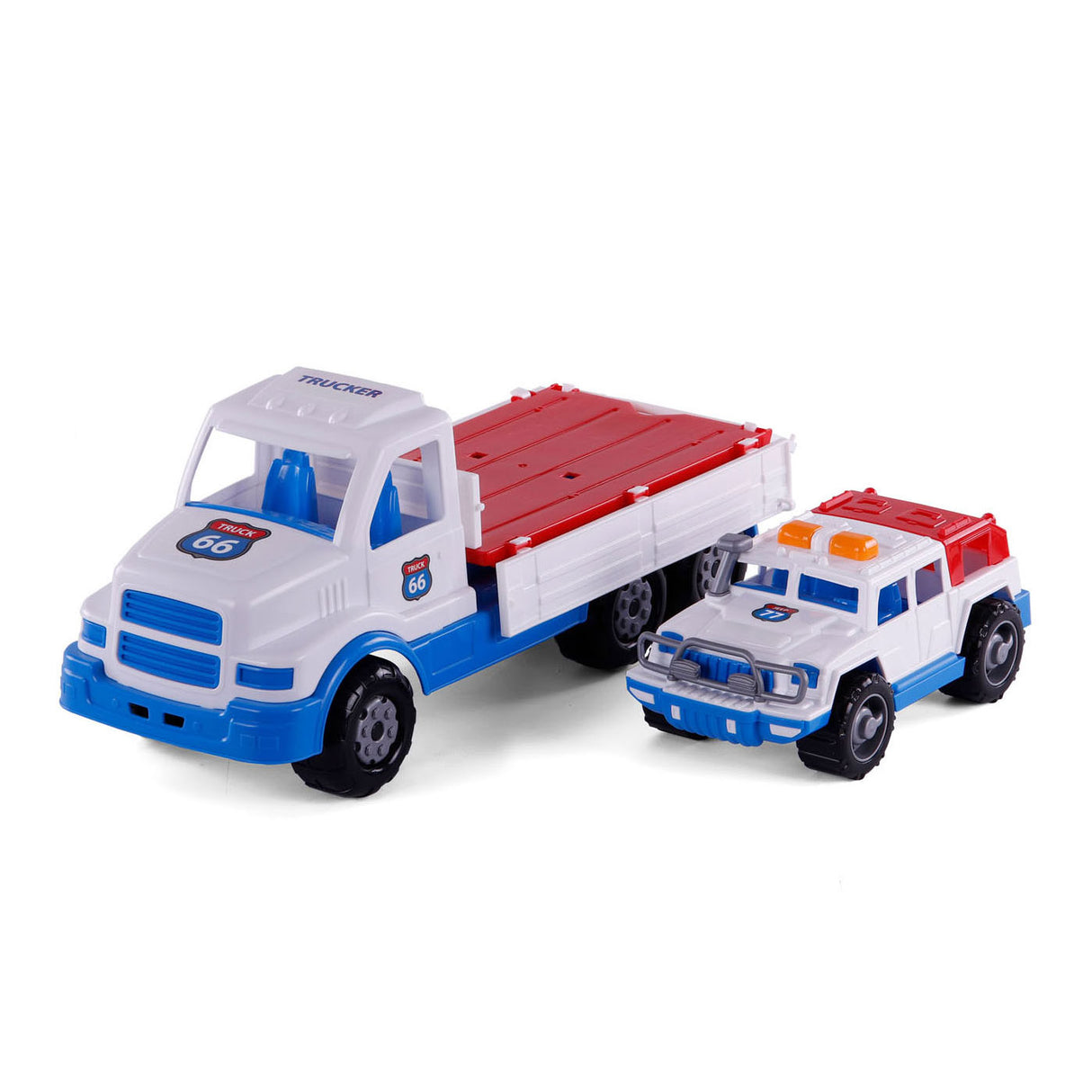 Cavallino Toys Cavallino XL Torpedo truck with Jeep, 46.6 cm