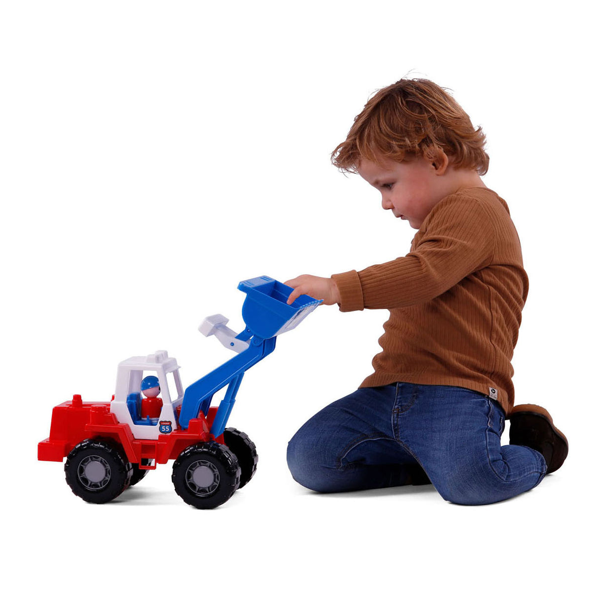Cavallino -Bagger mit Spielfigur