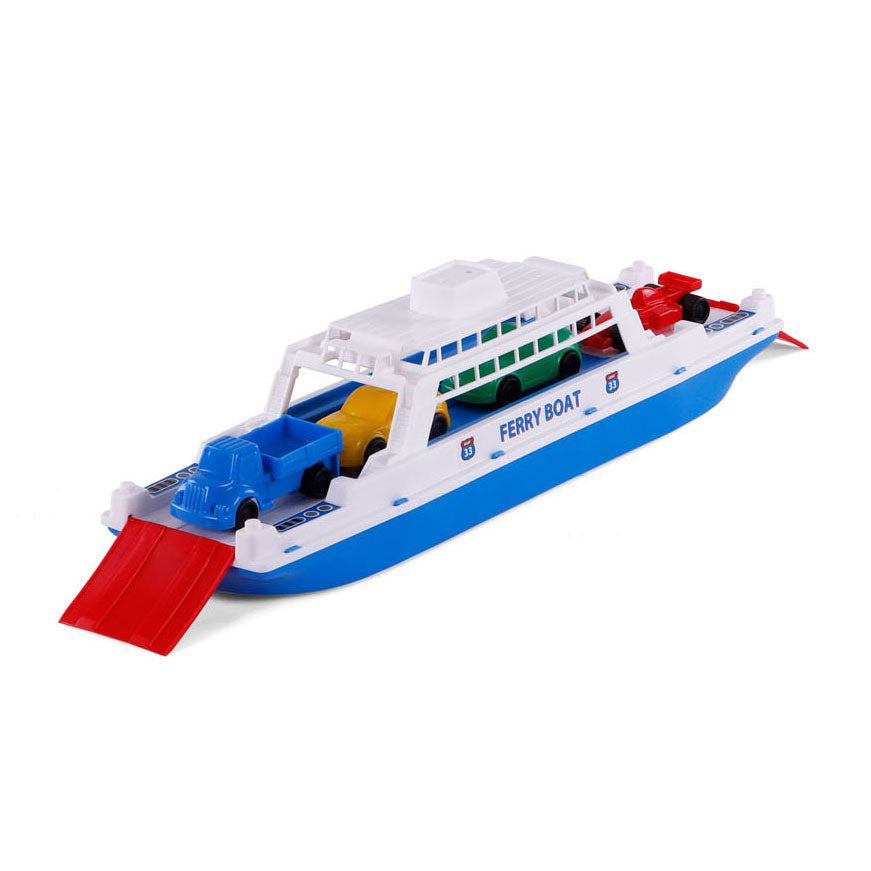 Cavallino Toys Ferry 45 cm + 4 biler