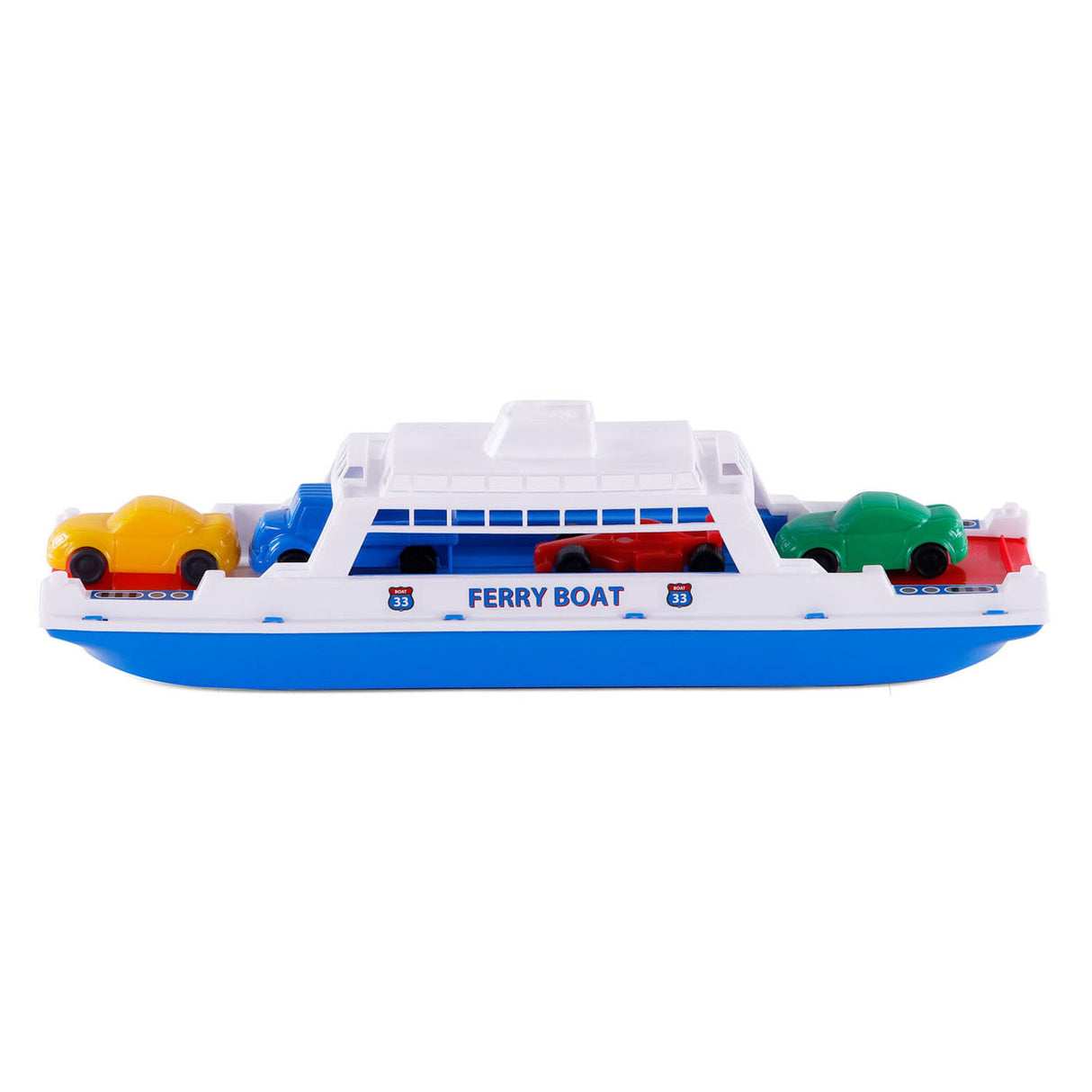 Cavallino Toys Ferry 45 cm + 4 biler