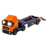 Cavallino Toys Cavallino Truck z przyczepą i wózkiem widłowym, skala 1:16