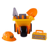 Toys Cavallino Toys Cavallino Jaune avec outils et casque, 6dlg.