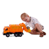 Cavallino Toys Cavallino XL Garbage Truck Orange, 42cm