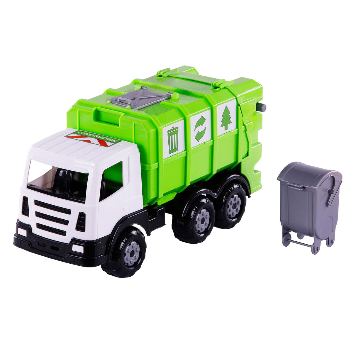 Cavallino Toys Cavallino XL Garbage Truck Green, 42 cm