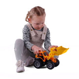 Cavallino toys cavallino grip tractor met rubberbanden, 32cm