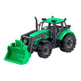 Cavallino Toys Traktor Cavallino z lopato zeleno, lestvica 1:32