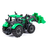 Cavallino Toys Tractor Cavallino con Green Shovel, Escala 1:32