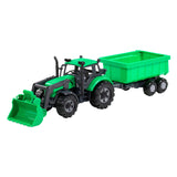 Cavallino Toys Cavallino traktor med oplader og leverer torturgrøn, skala 1:32