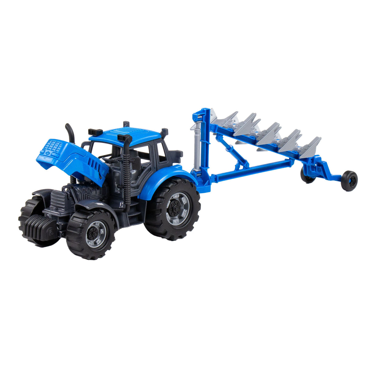 Cavallino Toys Cavallino -traktor med Team Blue, skala 1:32