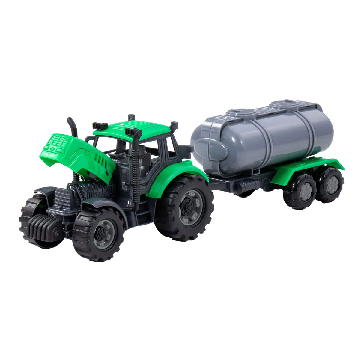 Cavallino Toys Cavallino -traktor med tankskip Green, skala 1:32