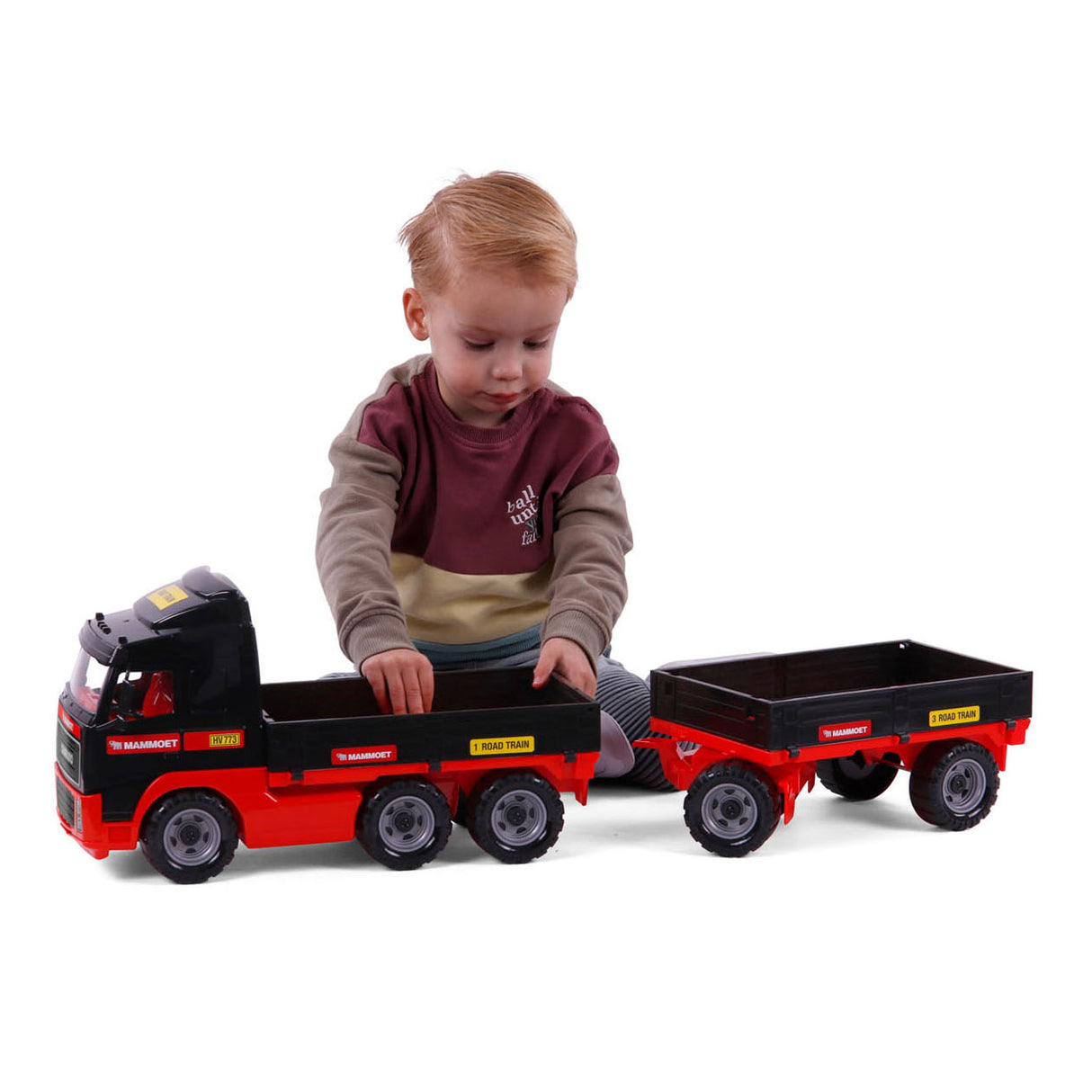 Cavallino Toys Cavallino mammoet ciężarówka i skala przyczepy 1:16