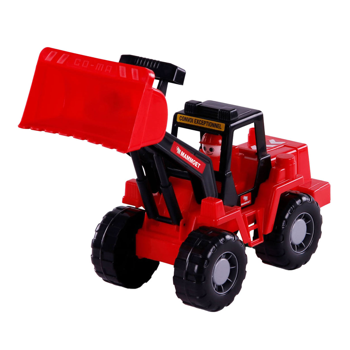 Excavatrice Cavallino Toys Cavallino Mammoet avec figure de jeu, 42,5 cm