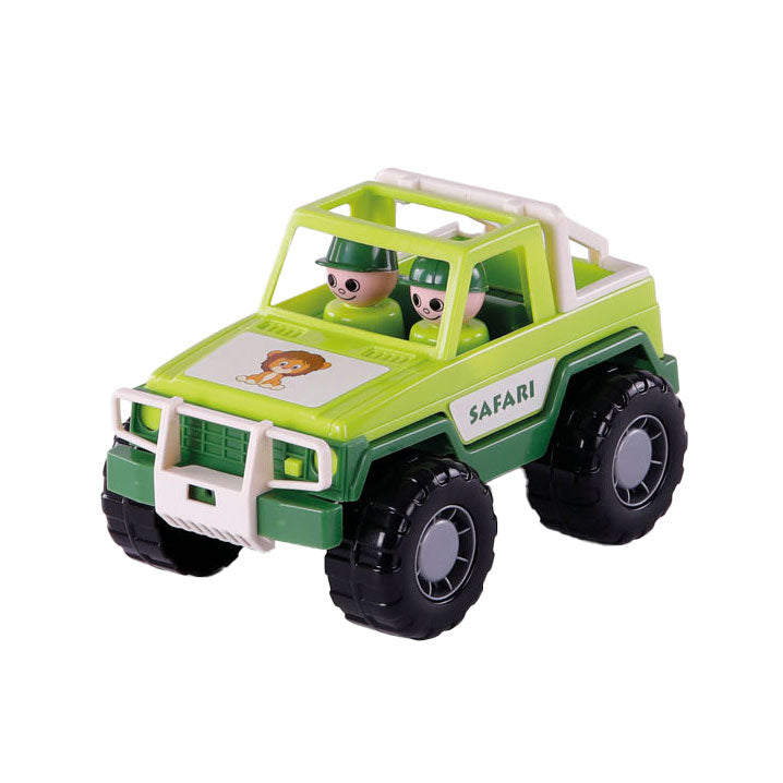 Hračky Cavallino Cavallino Jeep Green se 2 hrami na hraní