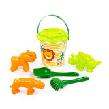 Cavallino Toys Cavallino XL Bucket Set mit Sandformen, 7dlg.