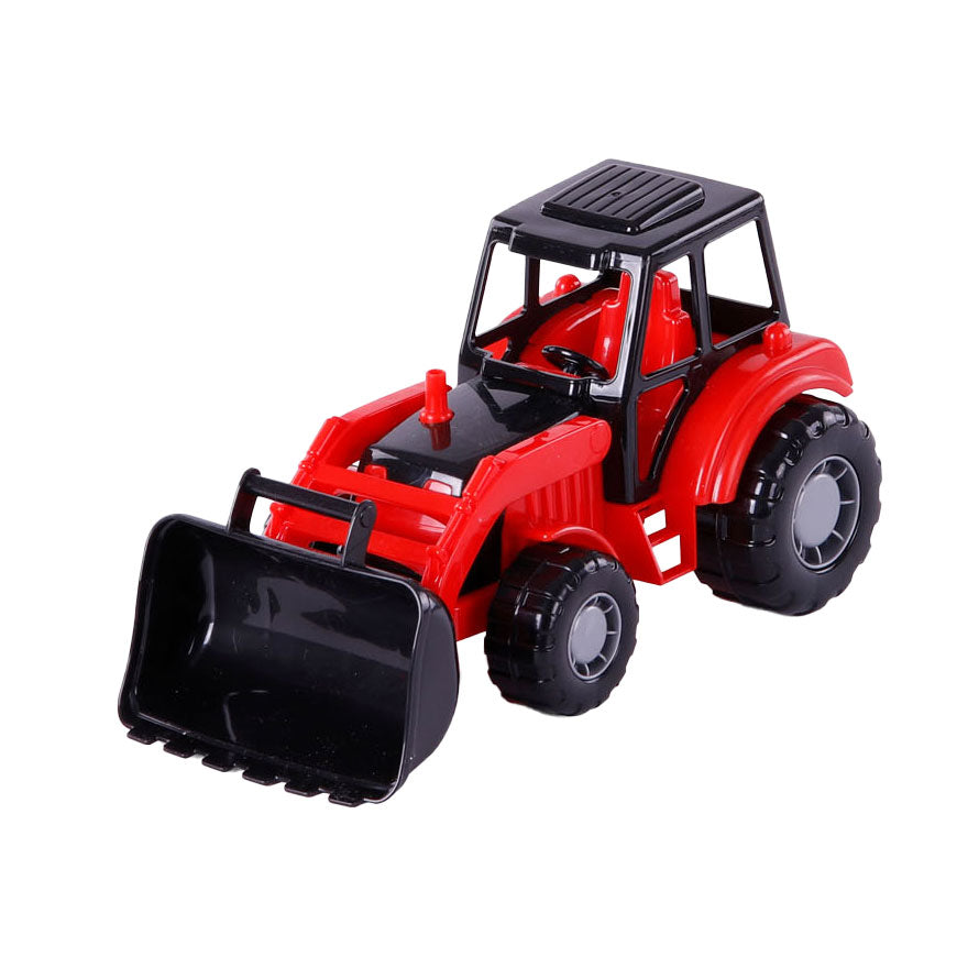 Cavallino Toys Cavallino Junior Kacavator ciągnik czerwony