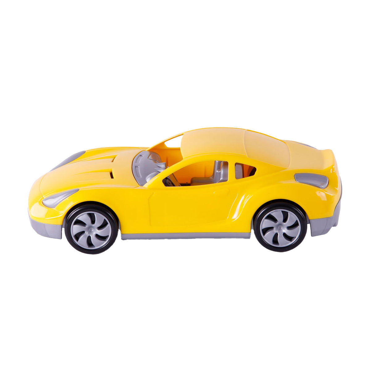 Cavallino Toys Cavallino racing car yellow, 36cm